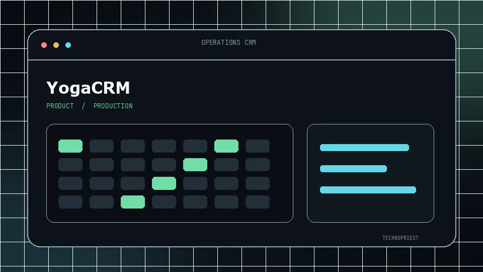 Превью проекта YogaCRM